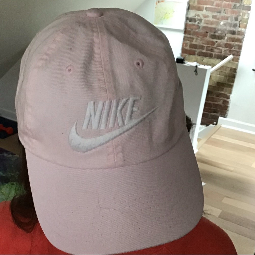 Light pink Nike hat